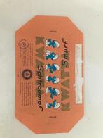 Emballage chocolat Kwatta schtroumpf, Ophalen of Verzenden, Gebruikt