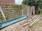 gratis hout (soms rot) en glijbaan van oud speeltuig, Kinderen en Baby's, Ophalen, Gebruikt, Overige typen, Aanbouwonderdeel