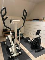 Crosstrainer en roeier te koop wegens plaatsgebrek., Sport en Fitness, Ophalen, Zo goed als nieuw, Crosstrainer