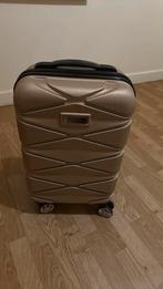 Reiskoffer, Handtassen en Accessoires, Ophalen, 20 tot 30 cm, Beige, Zo goed als nieuw