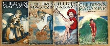 Four issues in the 'Children's Magazine' series - 1911/1913 beschikbaar voor biedingen