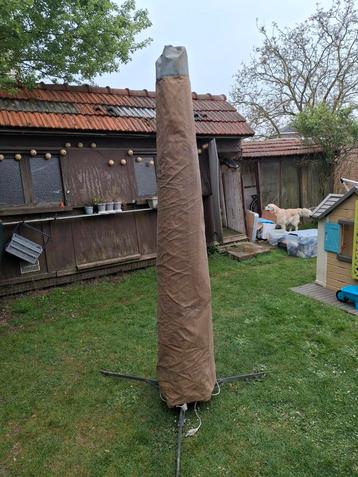 Parasol de marché avec pied, Enlèvement
