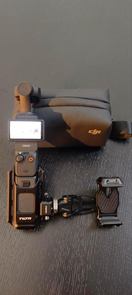 DJI Osmo pocket 3 creator combo + cage and filter, Audio, Tv en Foto, Actiecamera's, Zo goed als nieuw, Ophalen