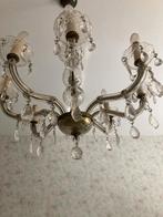 vintage lusters, Huis en Inrichting, Lampen | Kroonluchters, Ophalen, Gebruikt, Overige materialen
