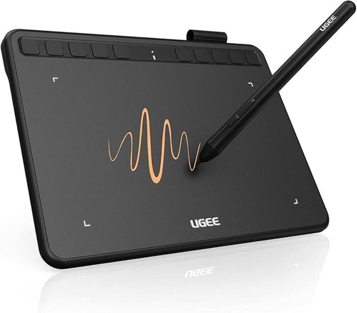 Ugee S640 pen tablet, Computers en Software, Tekentablets, Zo goed als nieuw, Draadloos, Ophalen