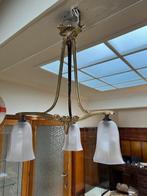 Art Deco kroonluchter 3 kapjes, Antiek en Kunst, Ophalen