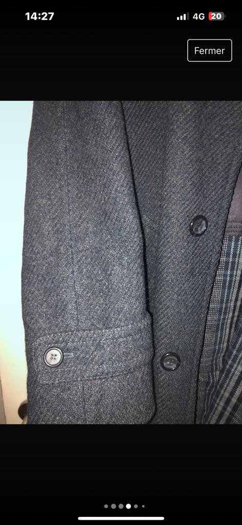 De Lon’s tailor manteau  %laine vintage, élégant et chaud, Kleding | Heren, Kostuums en vesten, Ophalen of Verzenden