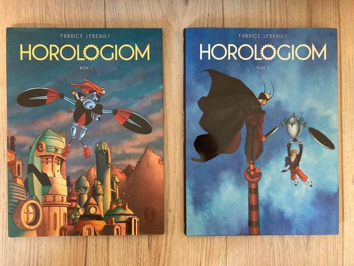Strip Horologiom HC 1&2  (Fabrice Lebeault), Boeken, Stripverhalen, Zo goed als nieuw, Meerdere stripboeken, Ophalen