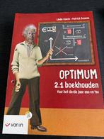 OPTIMUM 2.1 BOEKHOUDEN, Boeken, Studieboeken en Cursussen, Ophalen, Zo goed als nieuw, Overige niveaus, Van In