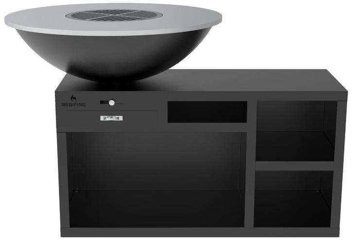 REGIFIRE BBQ Groot Zwart , nu met 20% korting!, Tuin en Terras, Houtskoolbarbecues, Nieuw, Ophalen of Verzenden