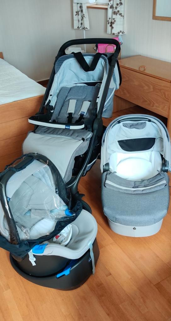 Poussette trio Chicco style go up, Kinderen en Baby's, Wipstoeltjes, Gebruikt, Chicco, Ophalen