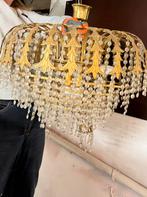 Magnifique lustre en cristal véritable - Vintage, Maison & Meubles, Enlèvement, Utilisé
