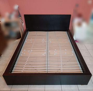 IKEA Malm bedframe voor mattress van 140, Enlèvement, Comme neuf