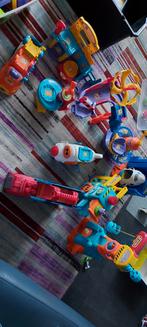 Een set tut tut-auto's met circuits, Kinderen en Baby's, Speelgoed | Vtech, Gebruikt, Verzenden