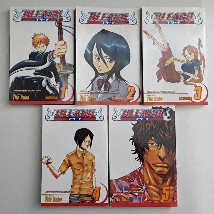 Bleach deel 1 tem. 5 – Tite Kubo – ENG, Livres, BD | Comics, Utilisé, Enlèvement ou Envoi