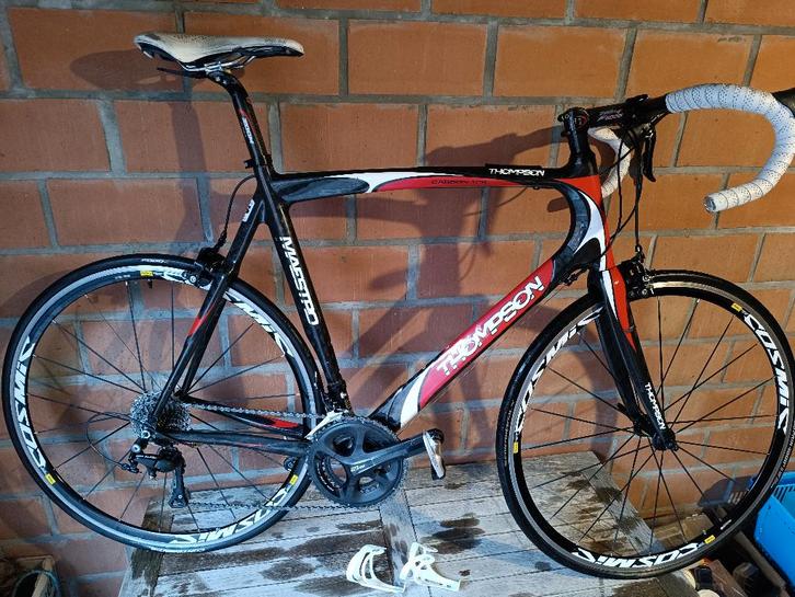 Koersfiets, Fietsen en Brommers, Fietsen | Racefietsen, Gebruikt, Heren, Overige merken, 10 tot 15 versnellingen, Carbon, 57 tot 61 cm