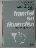 2. Standaard viertalig woordenboek voor handel en financiën, Boeken, Gelezen, Dr. J.V. Servotte, Overige uitgevers, Nederlands
