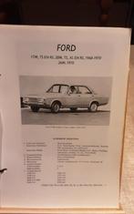 Ford taunus technische fiche, Ophalen of Verzenden, Zo goed als nieuw, Ford