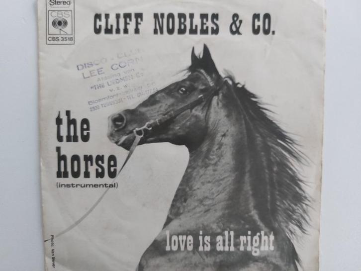 Cliff Nobles & Co - The Horse (1968-Radio Veronica Tune), Cd's en Dvd's, Vinyl Singles, Filmmuziek en Soundtracks, 7 inch, Ophalen of Verzenden