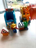Duplo graafmachine en vrachtwagen, Ophalen of Verzenden, Gebruikt, Complete set, Duplo