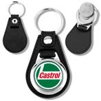 Castrol porte clés jeton de caddie en métal, Ophalen of Verzenden, Nieuw