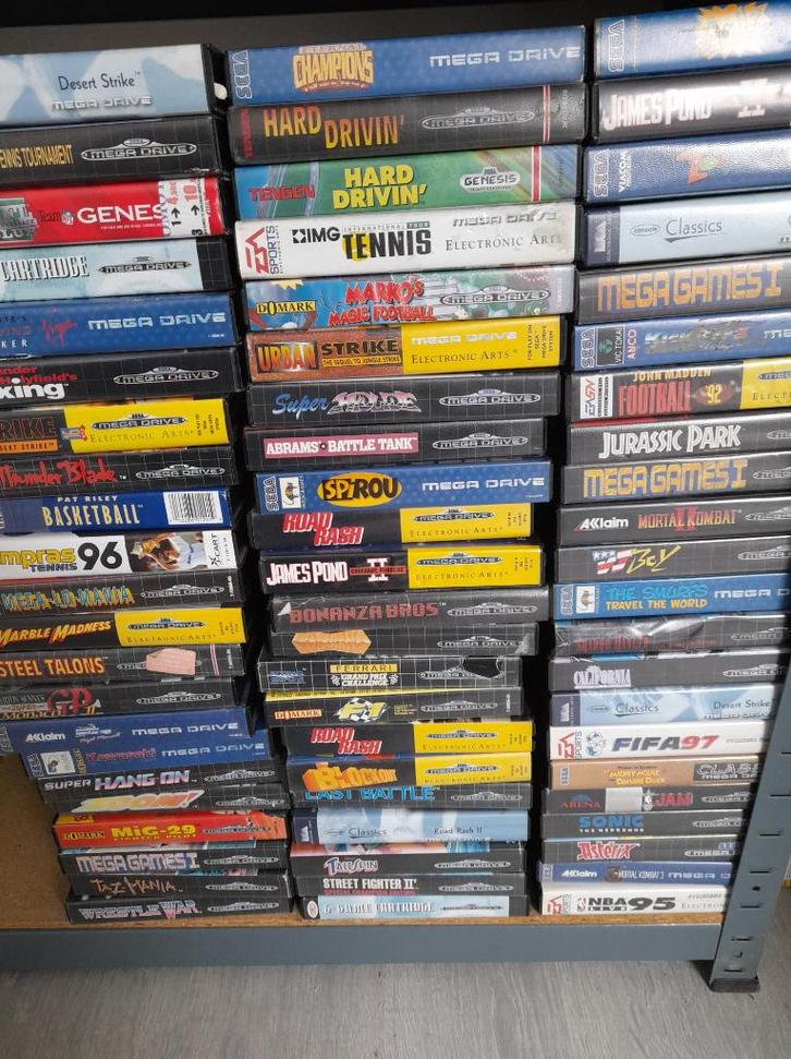 sega mega drive games, Games en Spelcomputers, Games | Sega, Gebruikt, Mega Drive, Ophalen of Verzenden