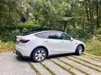 Tesla Model y - 2023 Long Range dual motor, Auto's, Tesla, 378 kW, Wit, Leder, Elektrisch