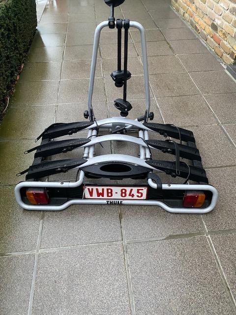 Trekhaakfietsdrager, Auto diversen, Fietsendragers, Zo goed als nieuw, Trekhaakdrager, 3 fietsen of meer, Brede banden, Ophalen