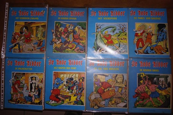 De Rode Ridder ongekleurde reeks; uit te kiezen, Boeken, Stripverhalen, Zo goed als nieuw, Meerdere stripboeken, Ophalen of Verzenden