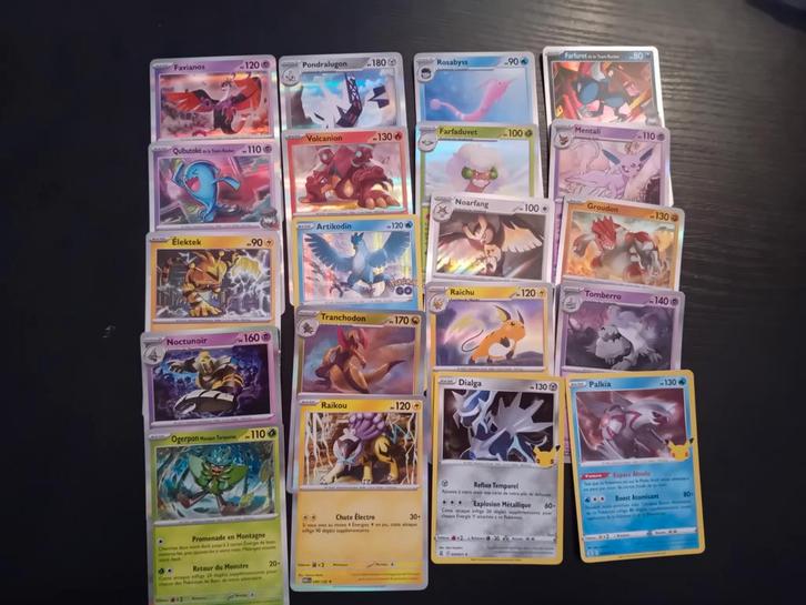 Lot de 20 cartes pokemon holographiques, Hobby en Vrije tijd, Verzamelkaartspellen | Pokémon, Zo goed als nieuw, Ophalen of Verzenden