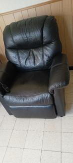 relaxzetel met opstapfunctie, Huis en Inrichting, Fauteuils, Ophalen, Overige materialen, Gebruikt, Minder dan 75 cm