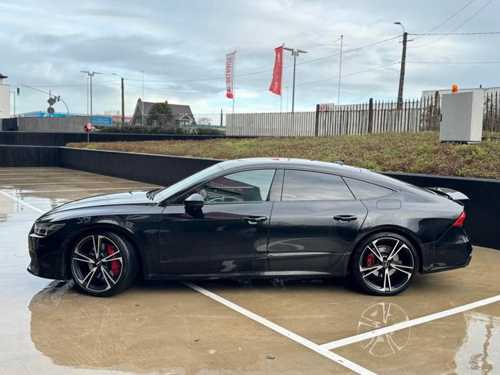 Audi A7 55 TFSI e // Audi S7 look/sound Fiscaal gunstig, Auto's, Audi, Particulier, S7, Benzine, Dealer onderhouden, Ophalen