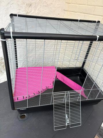 Grande cage ZENO 2 rongeurs avec accessoire L:80, H:70, l:47 beschikbaar voor biedingen