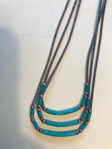 Collier de perles amérindien vintage