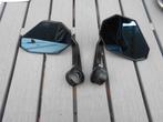 2 retro bout de guidon miroir bleu style carbon NEUF, Ophalen