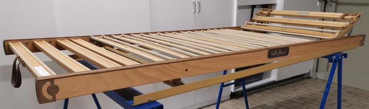 lattenbodem, Huis en Inrichting, Slaapkamer | Matrassen en Bedbodems, Gebruikt, Bedbodem, 90 cm, 220 cm, Eenpersoons, Ophalen