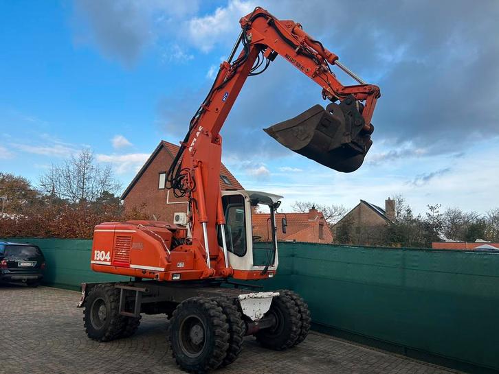 Atlas 1304 awe 4 bandenkraan, Zakelijke goederen, Machines en Bouw | Kranen en Graafmachines, Ophalen