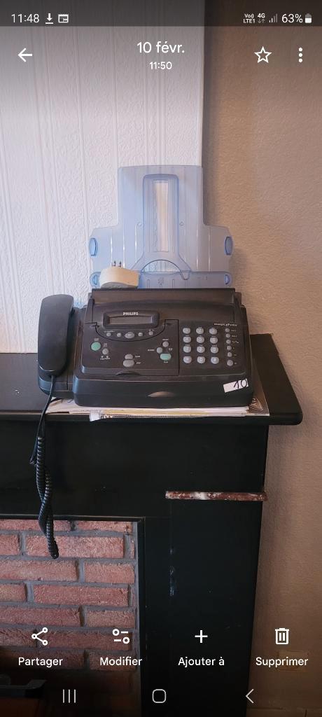 Philips Magic-faxapparaat, Telecommunicatie, Faxen, Gebruikt, Fax-Telefoon combi, Ophalen