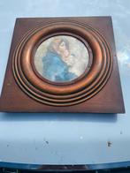 Tableau madonne ancien trouvaille grenier grand parents, Ophalen of Verzenden