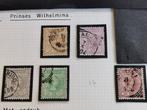 Suriname 1892-93 - Prinses Wilhelmina, Postzegels en Munten, Ophalen of Verzenden, Gestempeld