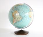 Vintage Globe - Antieke wereldbol papier, Ophalen of Verzenden, Zo goed als nieuw