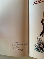 Luxe gesigneerd Roze Bottel zonder libris Nieuwstaat, Boeken, Ophalen of Verzenden