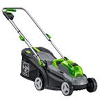 LUX 20V accu grasmaaier 33cm incl. 1 accu 4,0Ah + lader, Tuin en Terras, Grasmaaiers, Ophalen, Zo goed als nieuw