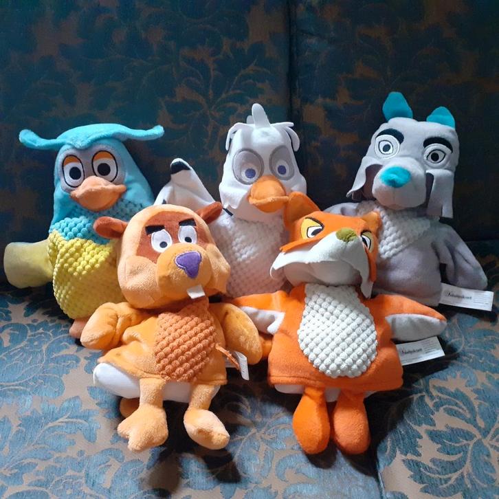 Fabeltjeskrant handpoppen poppenkastpoppen, Kinderen en Baby's, Speelgoed | Poppen, Zo goed als nieuw, Ophalen of Verzenden