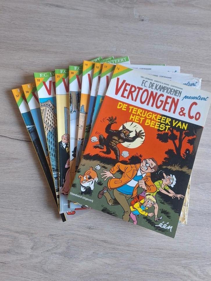 Vertongen & co strips fc de kampioenen, Boeken, Strips | Comics, Zo goed als nieuw, Ophalen of Verzenden