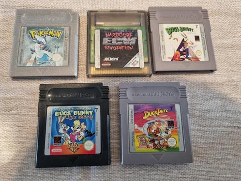 5 Gameboy games (waaronder Pokemon) voor 50 euro, Consoles de jeu & Jeux vidéo, Jeux | Nintendo Game Boy, Utilisé, Enlèvement ou Envoi