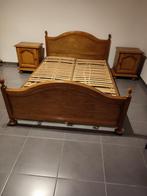 Slaapkamer met 2 nachtkastjes + kleerkast + kommode, spiegel, Huis en Inrichting, Slaapkamer | Complete slaapkamers, Ophalen, Gebruikt