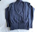 Twinset / Pull + vestje in tricot / Medium, Maat 38/40 (M), Blauw, Vila, Ophalen of Verzenden