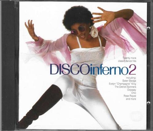 CD Disco inferno 2, Cd's en Dvd's, Cd's | Dance en House, Zo goed als nieuw, Disco, Ophalen of Verzenden