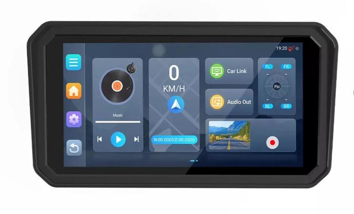 Aoocci U6 GPS (Android OS / Google Play Store / Calimoto/..), Motoren, Accessoires | Navigatiesystemen, Zo goed als nieuw, Ophalen of Verzenden